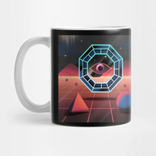 Psychedelic Eye Trippy Lsd Illuminati Mug